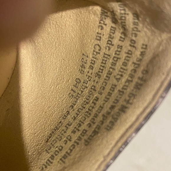 Nine West snakeskin pointed toe  ballet flats. Sz 6.5 - Picture 14 of 16